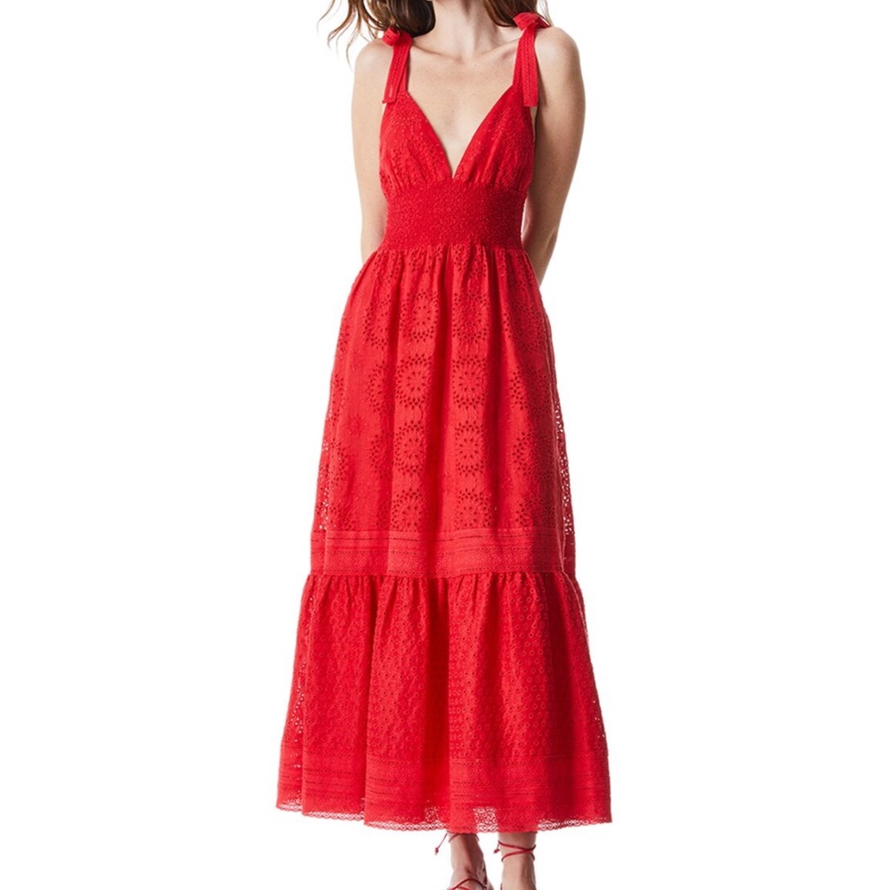 Alice + Olivia red dress